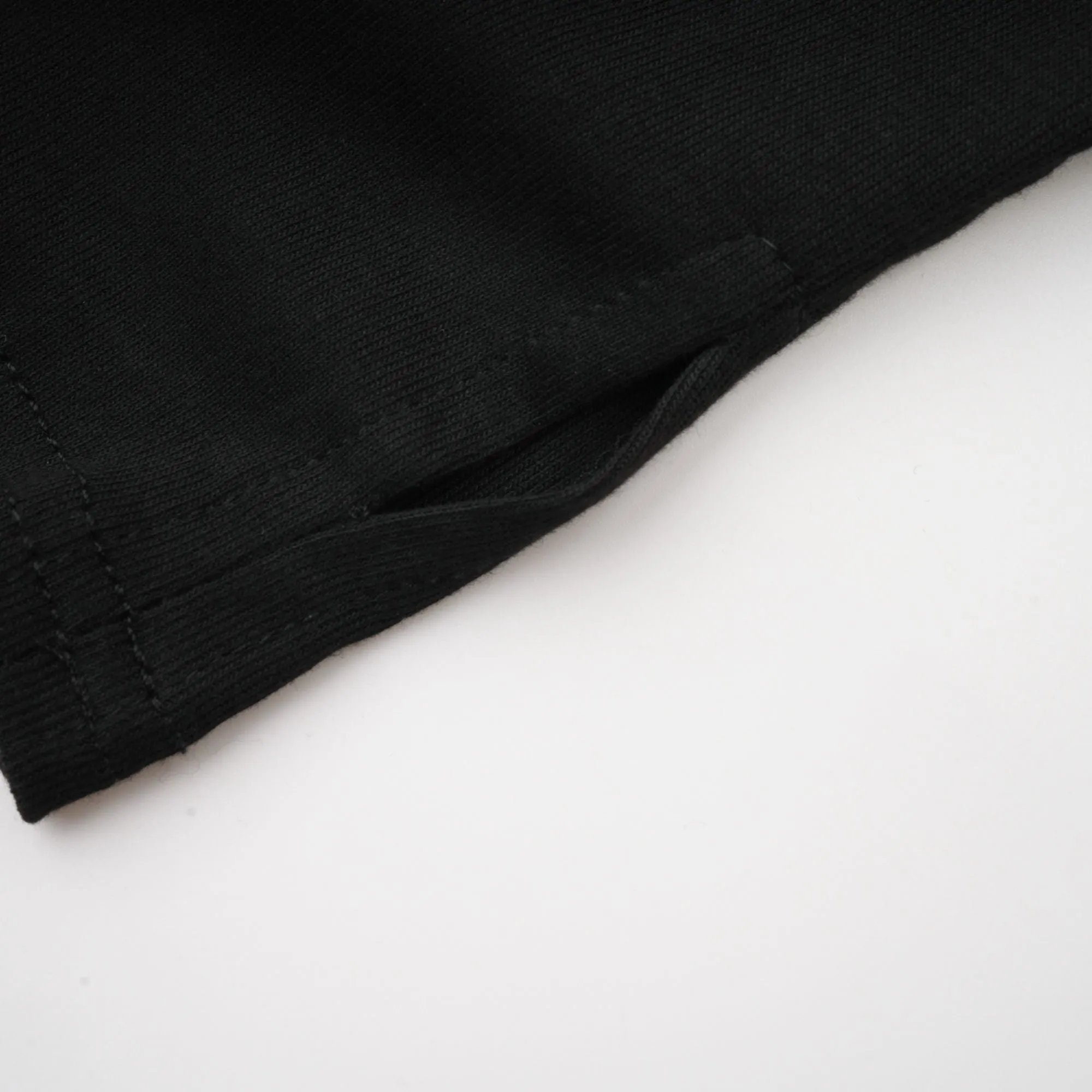 Odette black ruched stretch-jersey top Gloria Lanvin