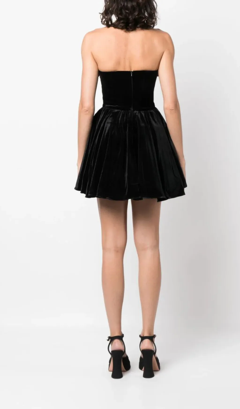 OFF-SHOULDER FLORAL-APPLIQUE MINI DRESS Gloria Lanvin
