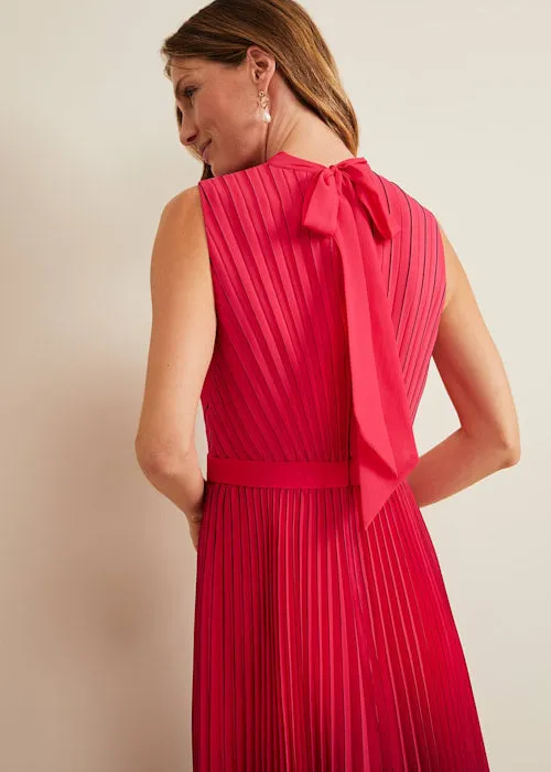 ombre pleated draped maxi dress Gloria Lanvin