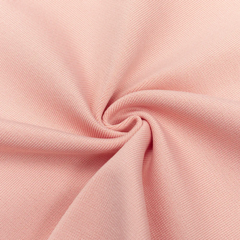 ONE SHOULDER LACE BUSTIER MIDI DRESS IN PINK Gloria Lanvin