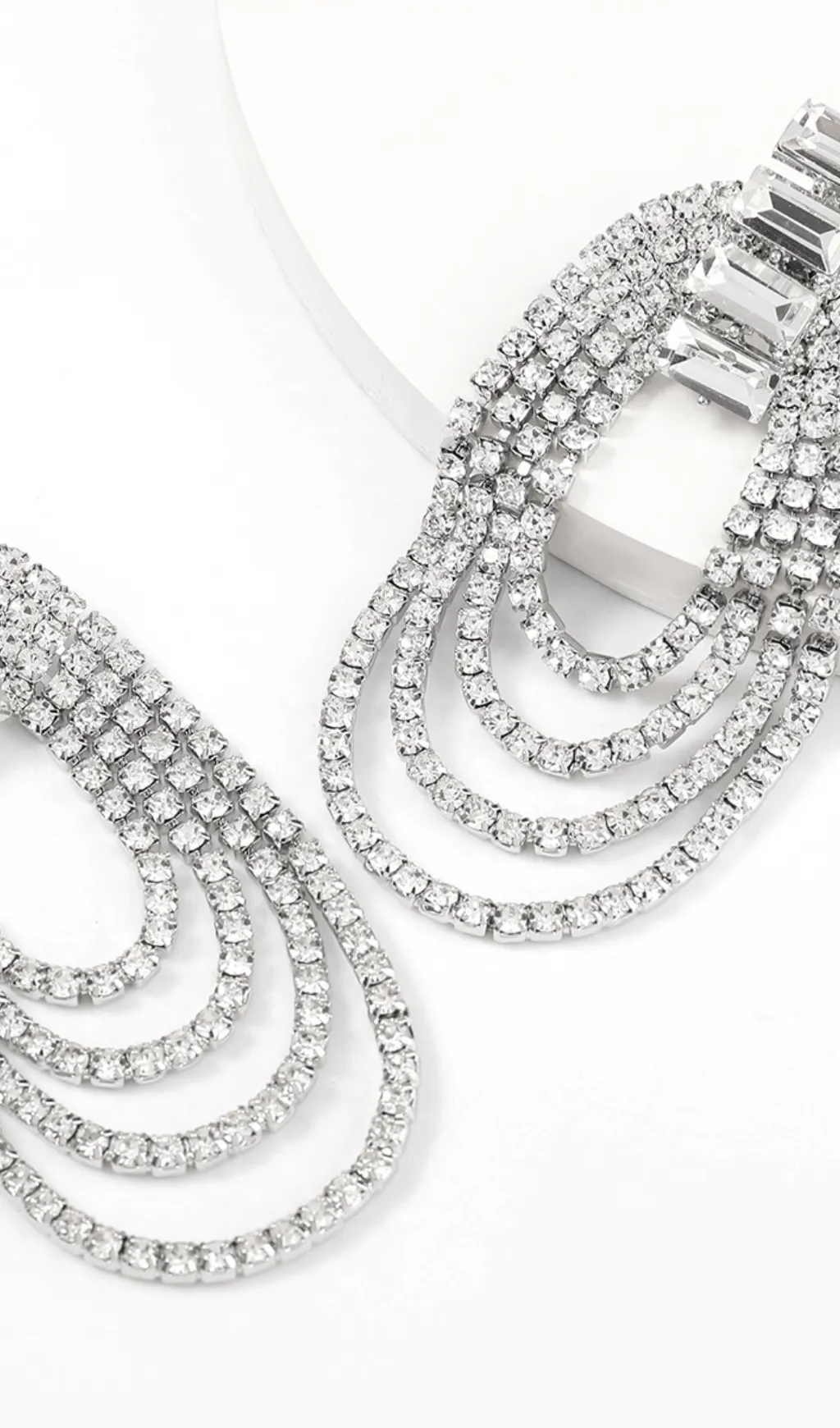 Oval tassel earrings Gloria Lanvin