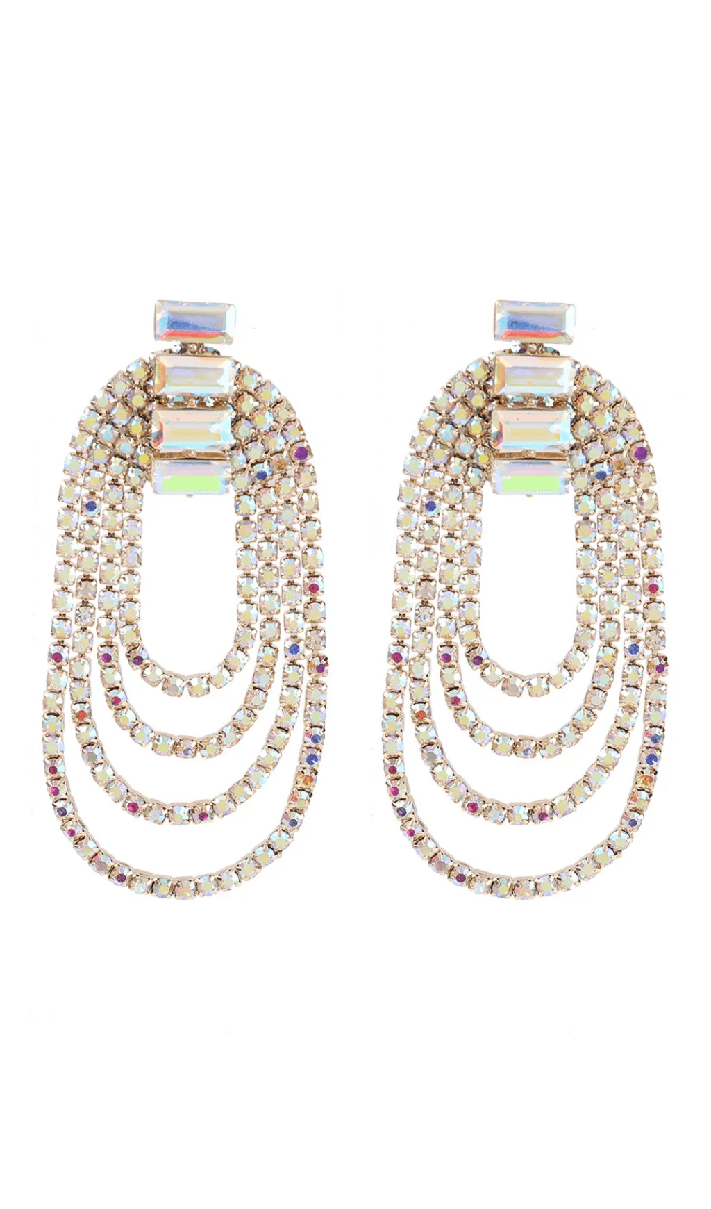 Oval tassel earrings Gloria Lanvin