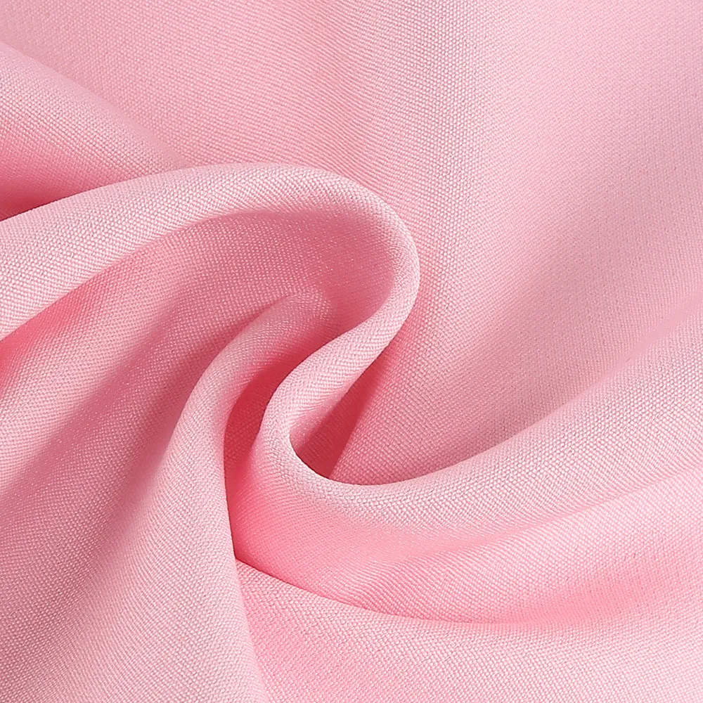 PINK ROSE FLORAL STRAPLESS MINI DRESS Gloria Lanvin