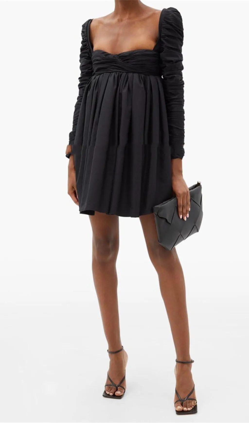 PLEATED MINI DRESS Gloria Lanvin