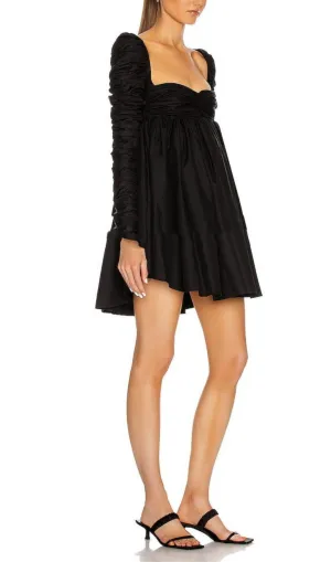 PLEATED MINI DRESS Gloria Lanvin
