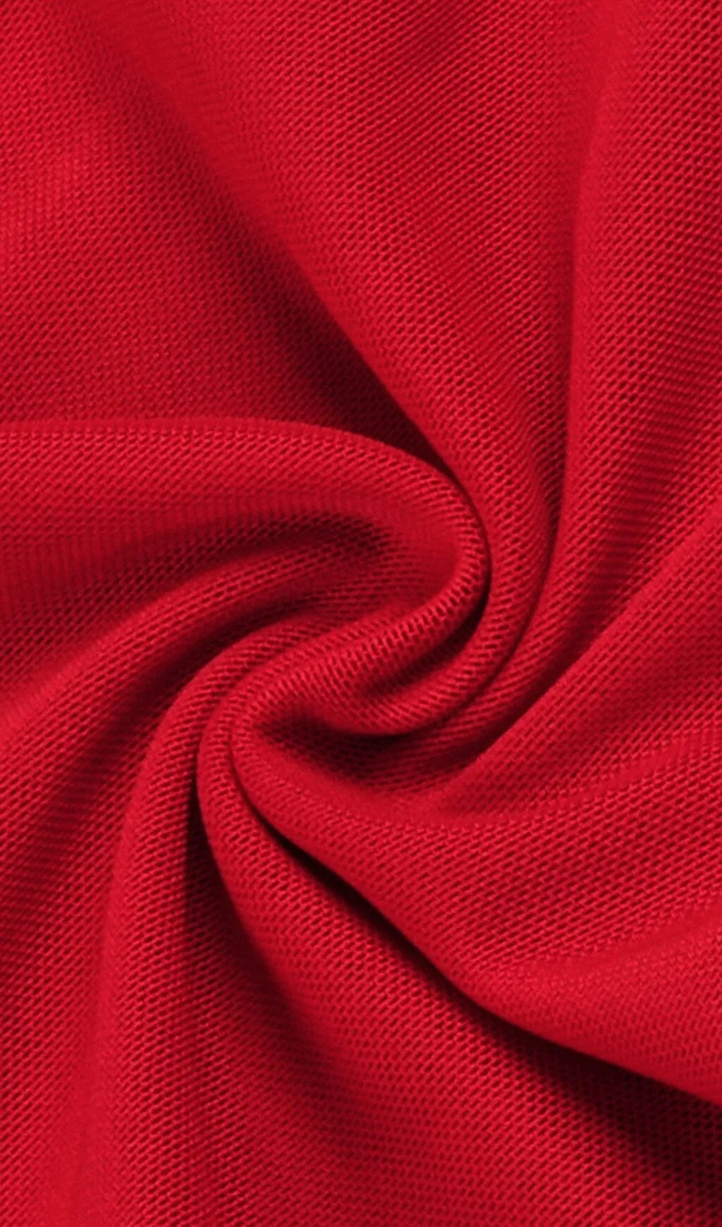 PLUNGING NECKLINE RUFFLE DRESS IN RED Gloria Lanvin