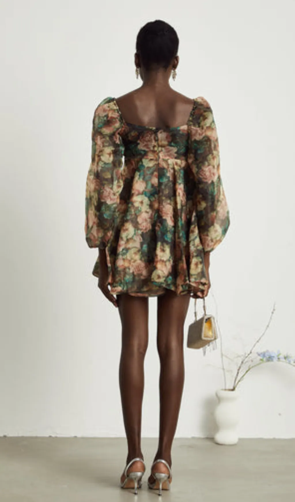 Pnlope floral-print loose mini dress Gloria Lanvin