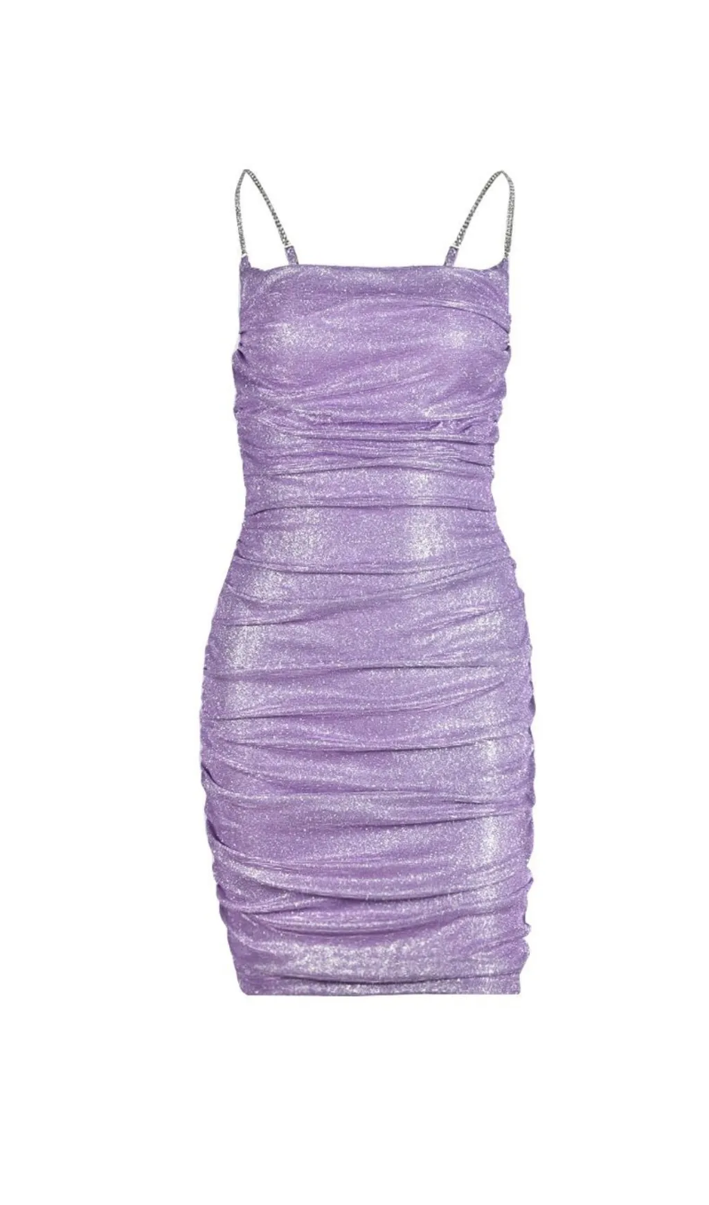 PURPLE SPARKLE MINI DRESS Gloria Lanvin