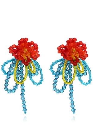 Rachel Crystal Earrings Gloria Lanvin