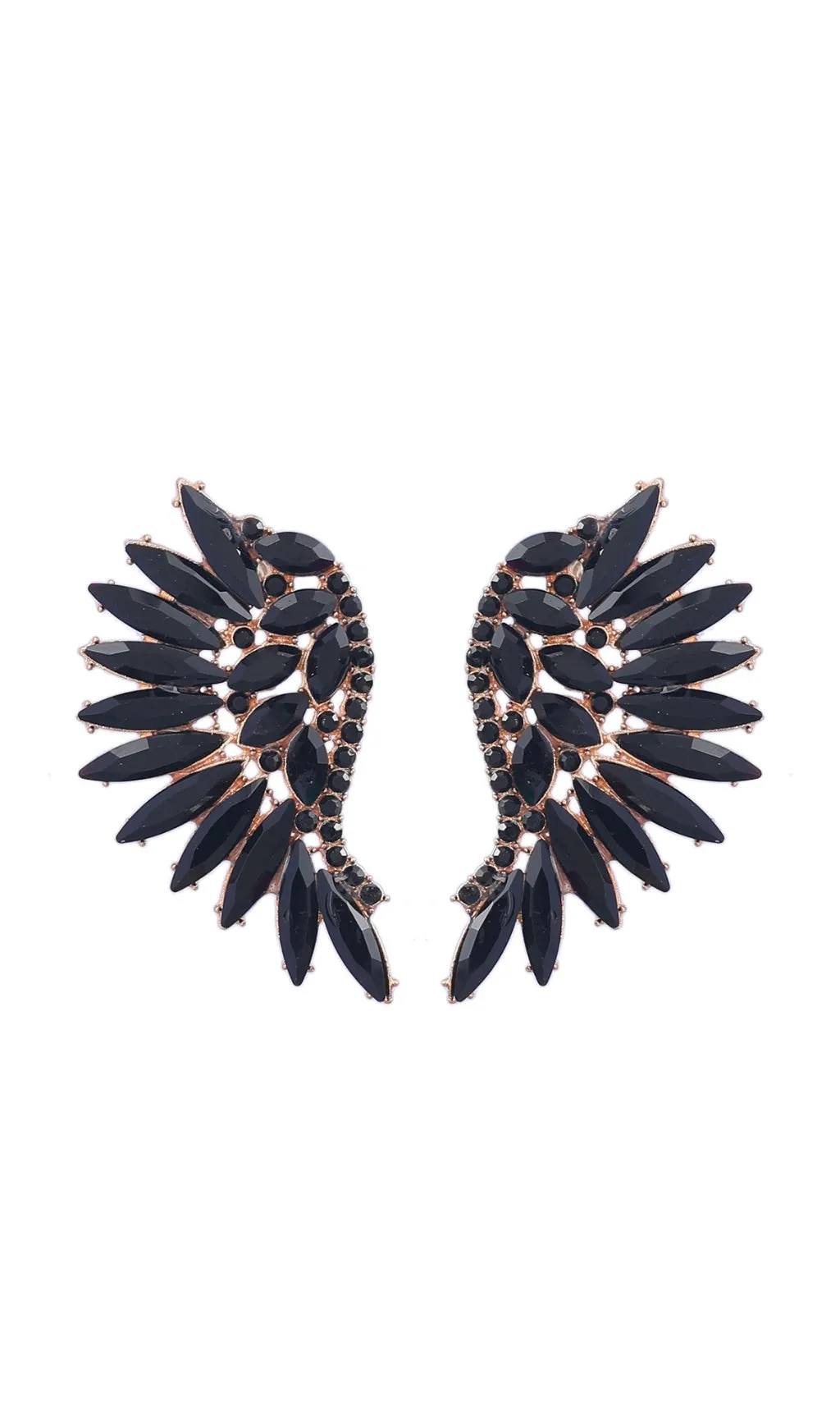 RAINBOW RHINESTONE EARRINGS Gloria Lanvin