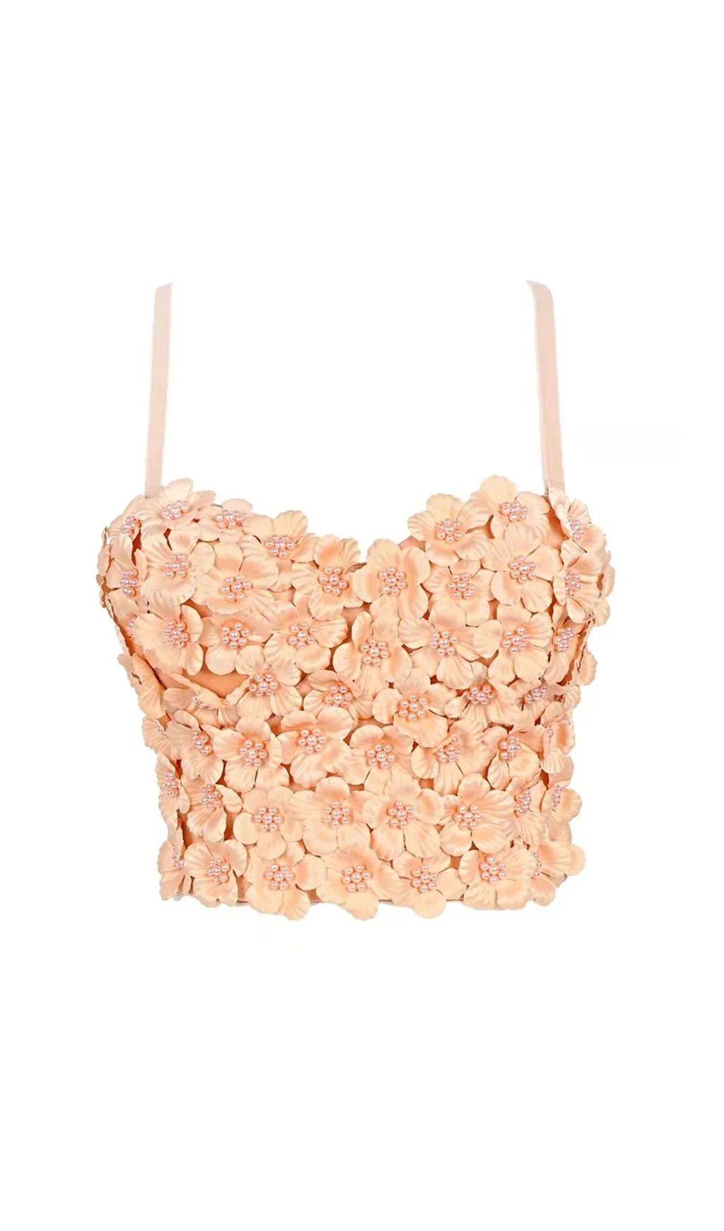 RED FLOWER CORSET TOP Gloria Lanvin