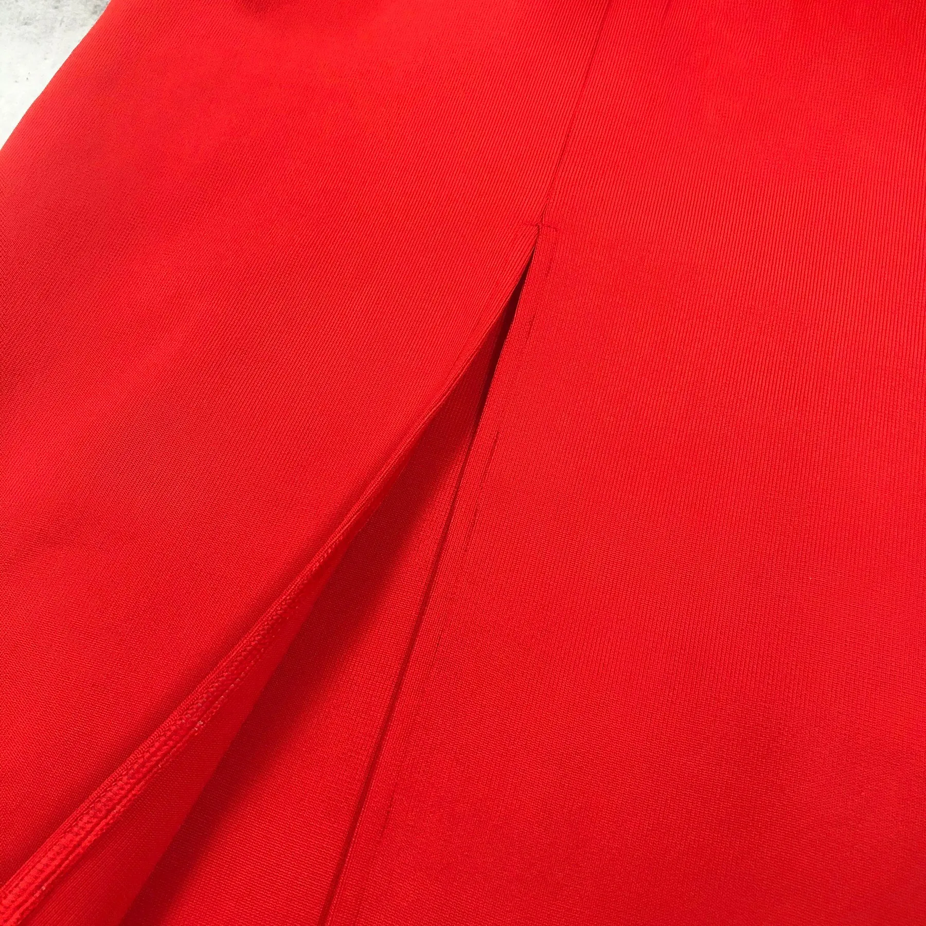 red strapless maxi dress with flower embellishments Gloria Lanvin