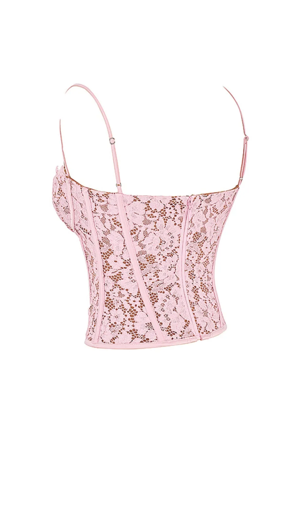 ROSE LACE UNDERWIRED CORSET Gloria Lanvin