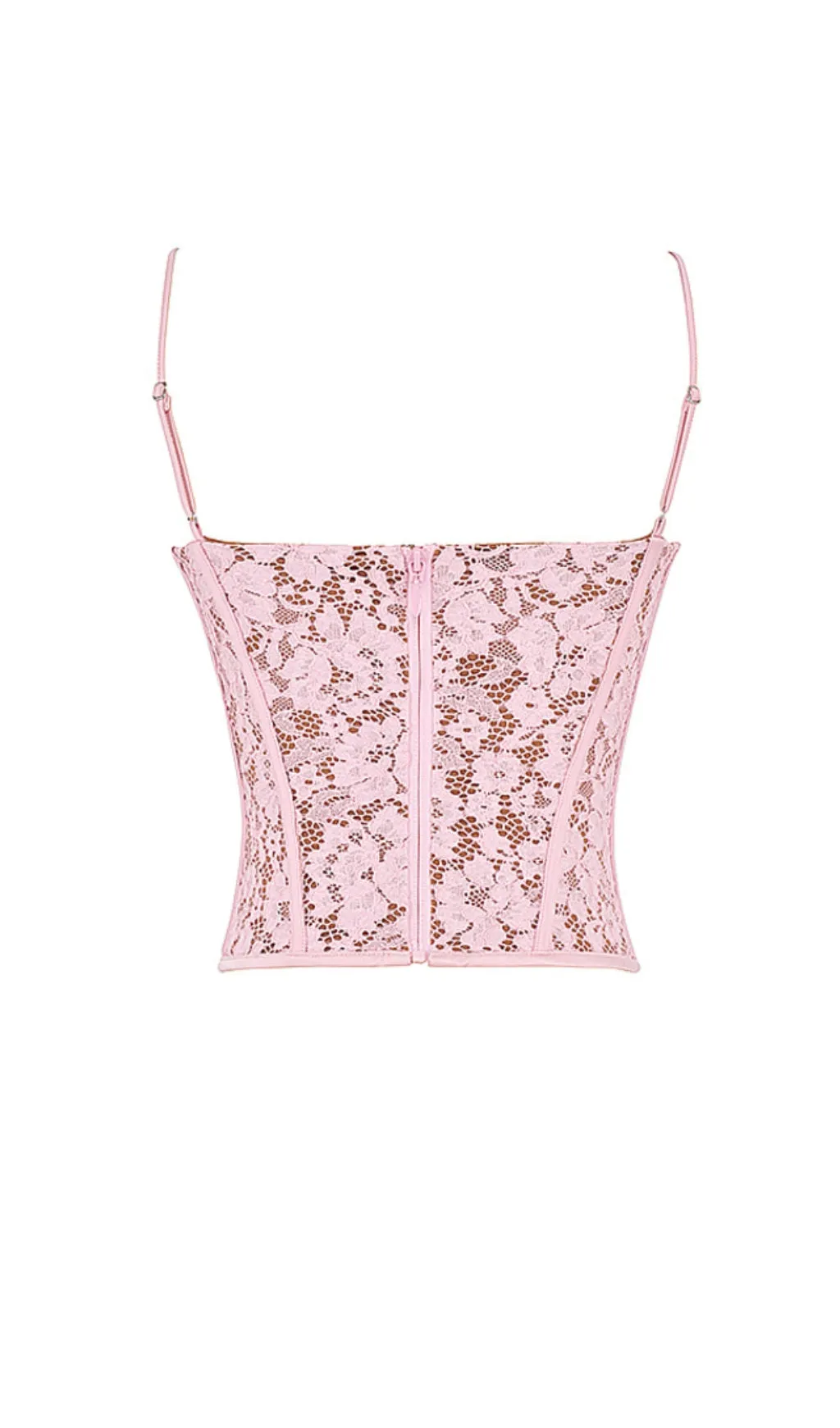 ROSE LACE UNDERWIRED CORSET Gloria Lanvin