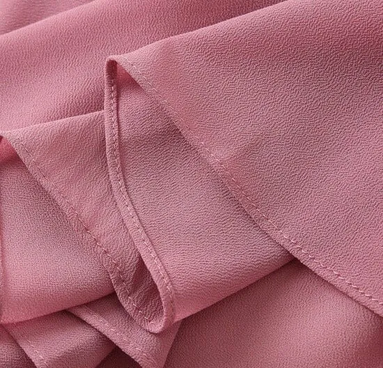 RUFFLED MAXI DRESS IN PINK Gloria Lanvin