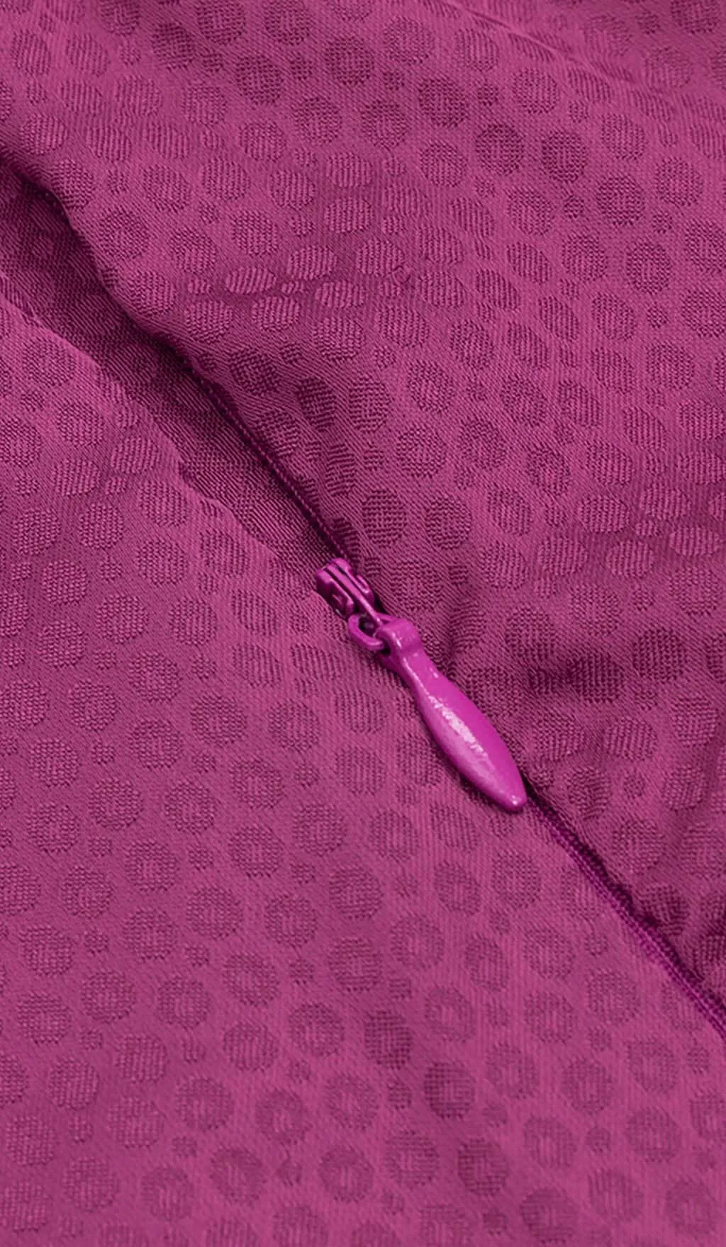 RUFFLED SATIN MINI DRESS IN GRAPE Gloria Lanvin