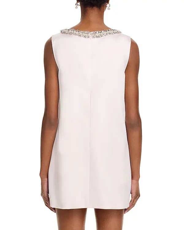 Satin Bow Mini Dress Gloria Lanvin