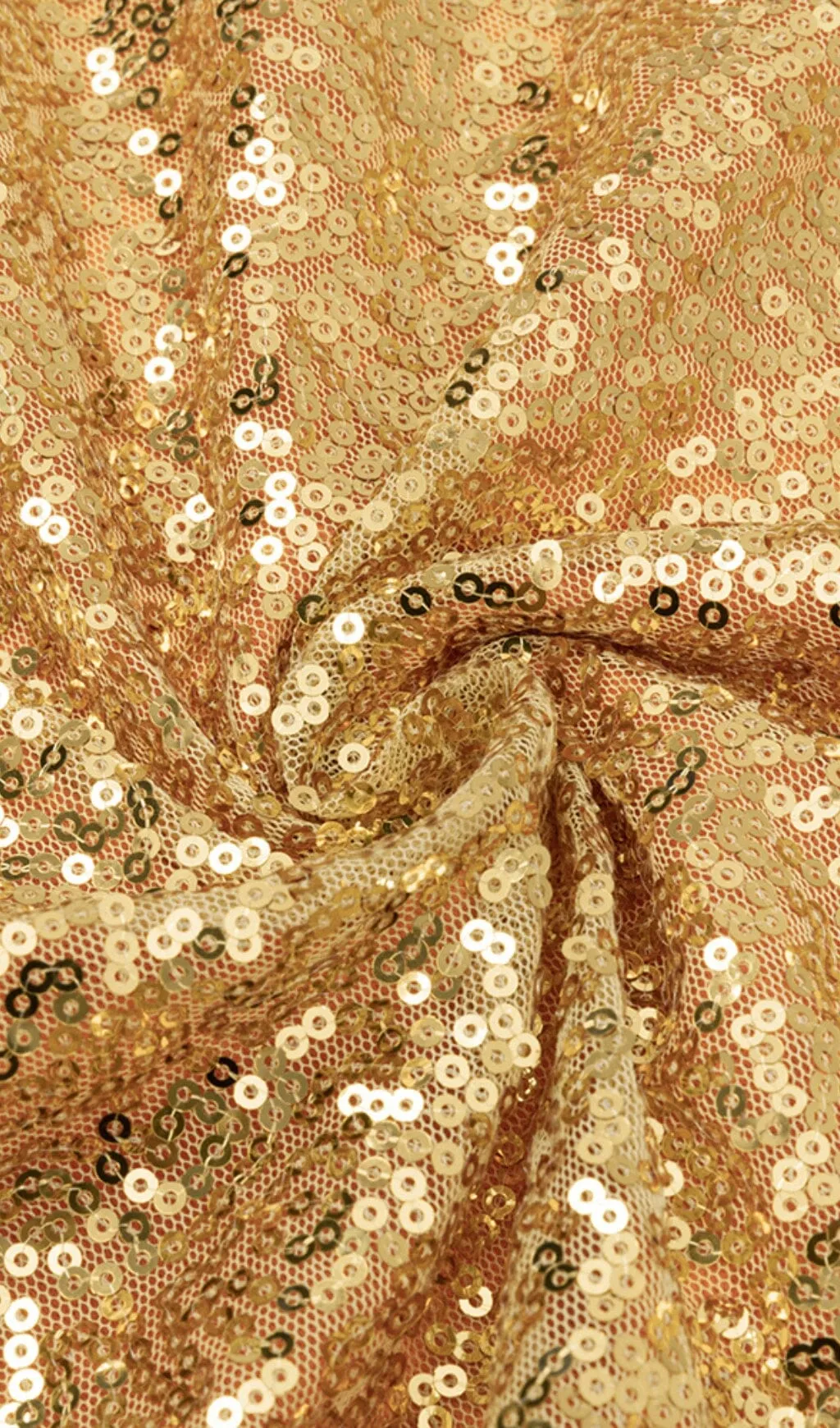 SEQUIN BODYCON MIDI DRESS IN GOLD Gloria Lanvin