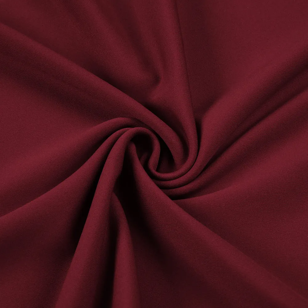 sheer knit curve maxi dress in merlot Gloria Lanvin