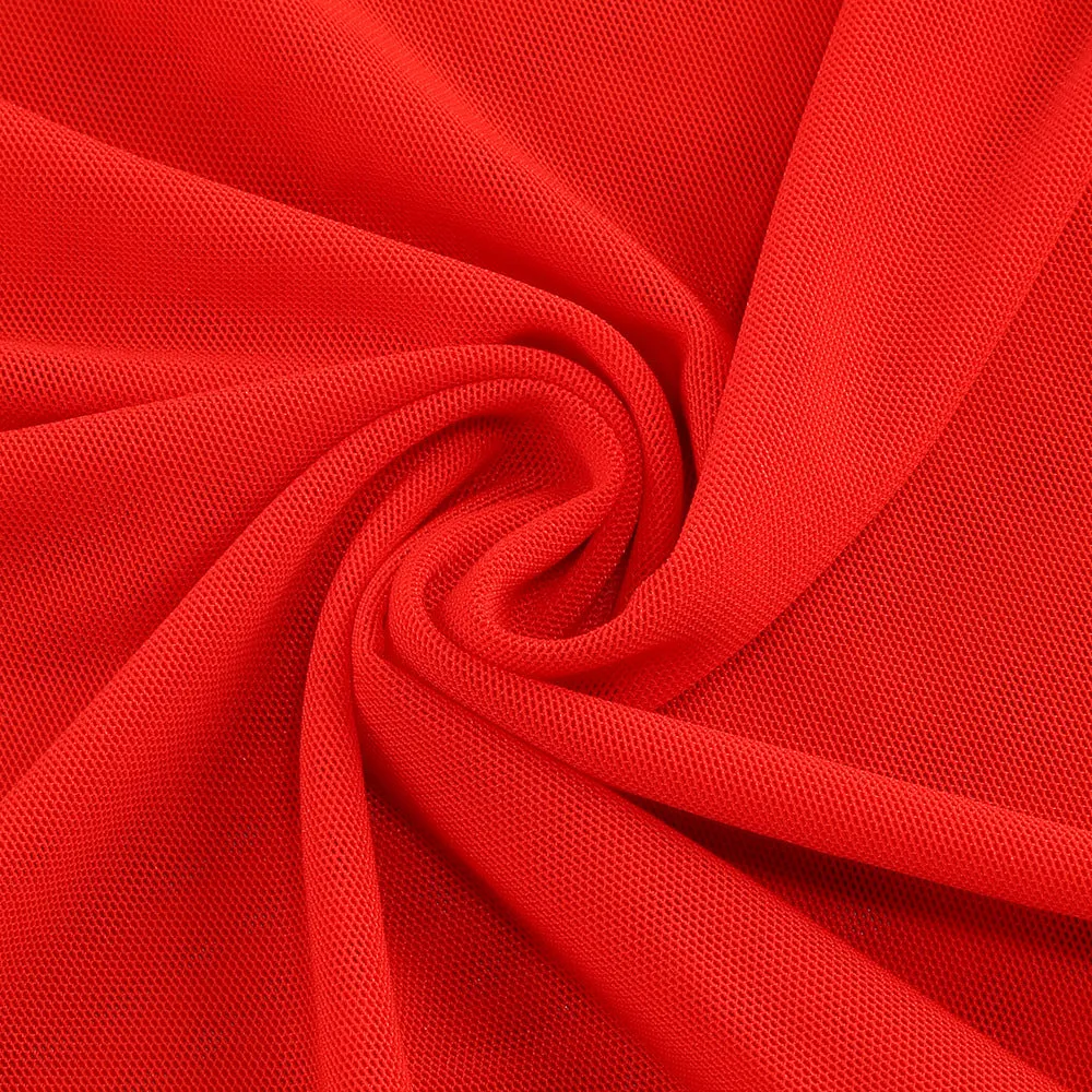 SHERRY OFF-SHOULDER TULLE BANDAGE MAXI DRESS IN RED Gloria Lanvin