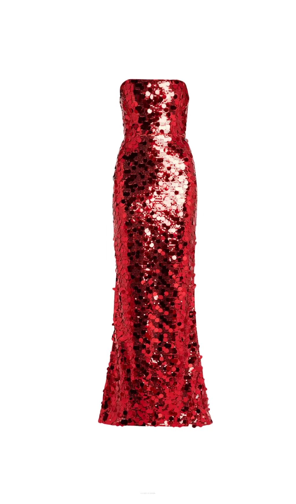 Shiva Strapless Sequin Maxi Dress Gloria Lanvin