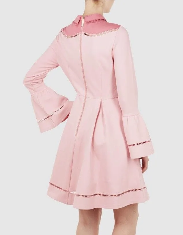 skater mini dress in pink Gloria Lanvin