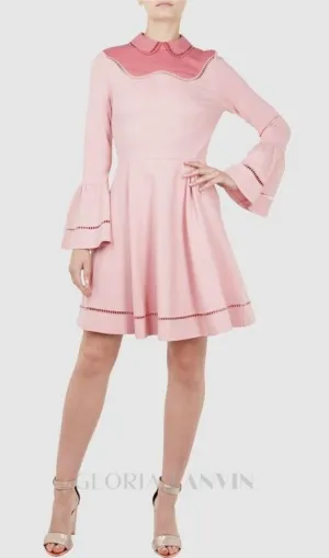 skater mini dress in pink Gloria Lanvin