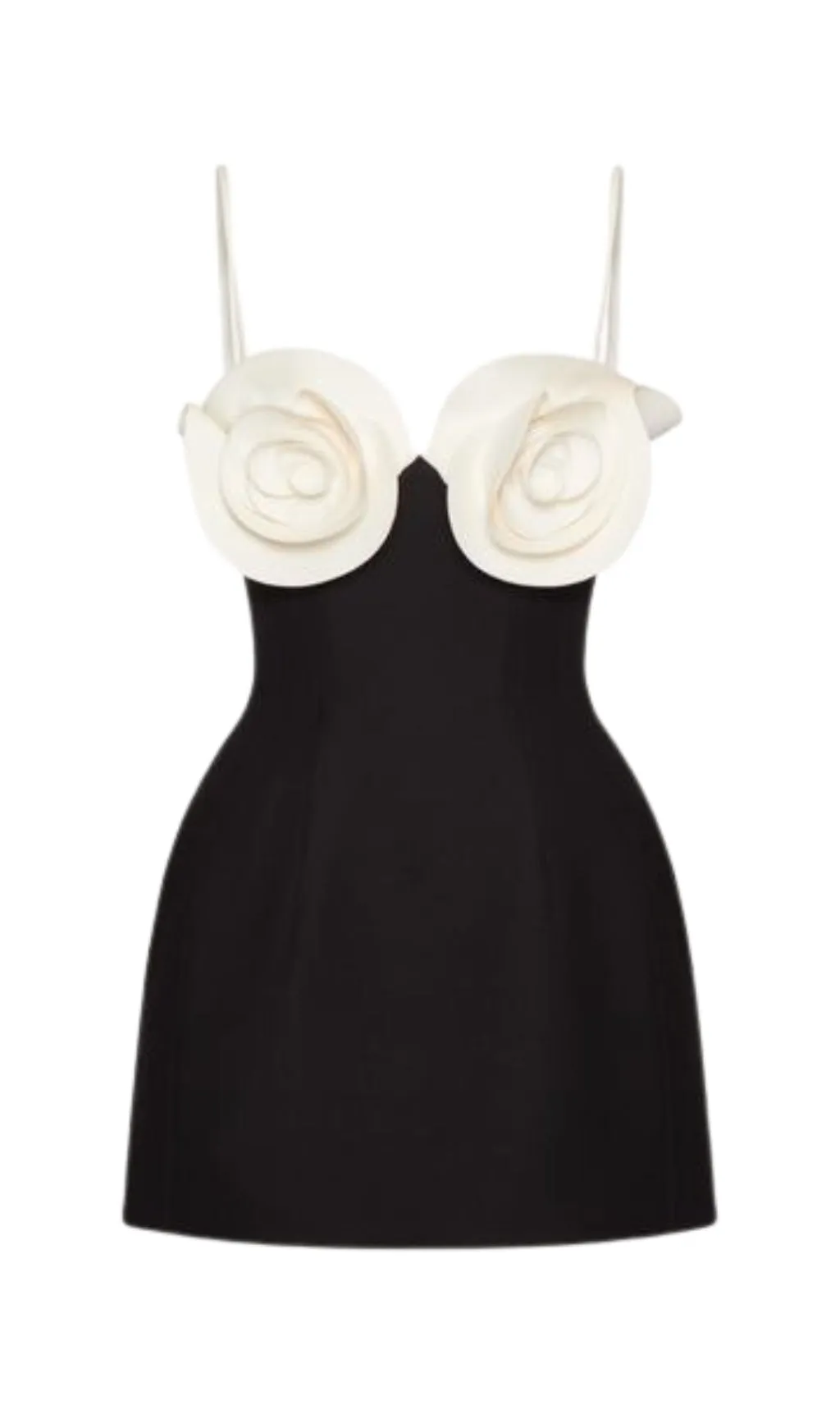 SLEEVELESS FLOWER SPLICE TIGHT BANDAGE MINI DRESS Gloria Lanvin