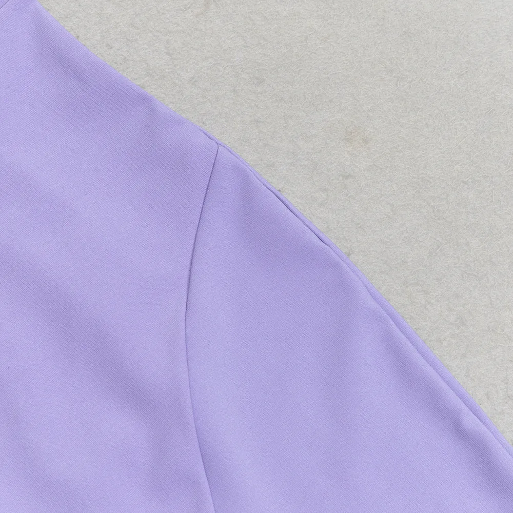 STRAPLESS CREPE MIDI DRESS Gloria Lanvin