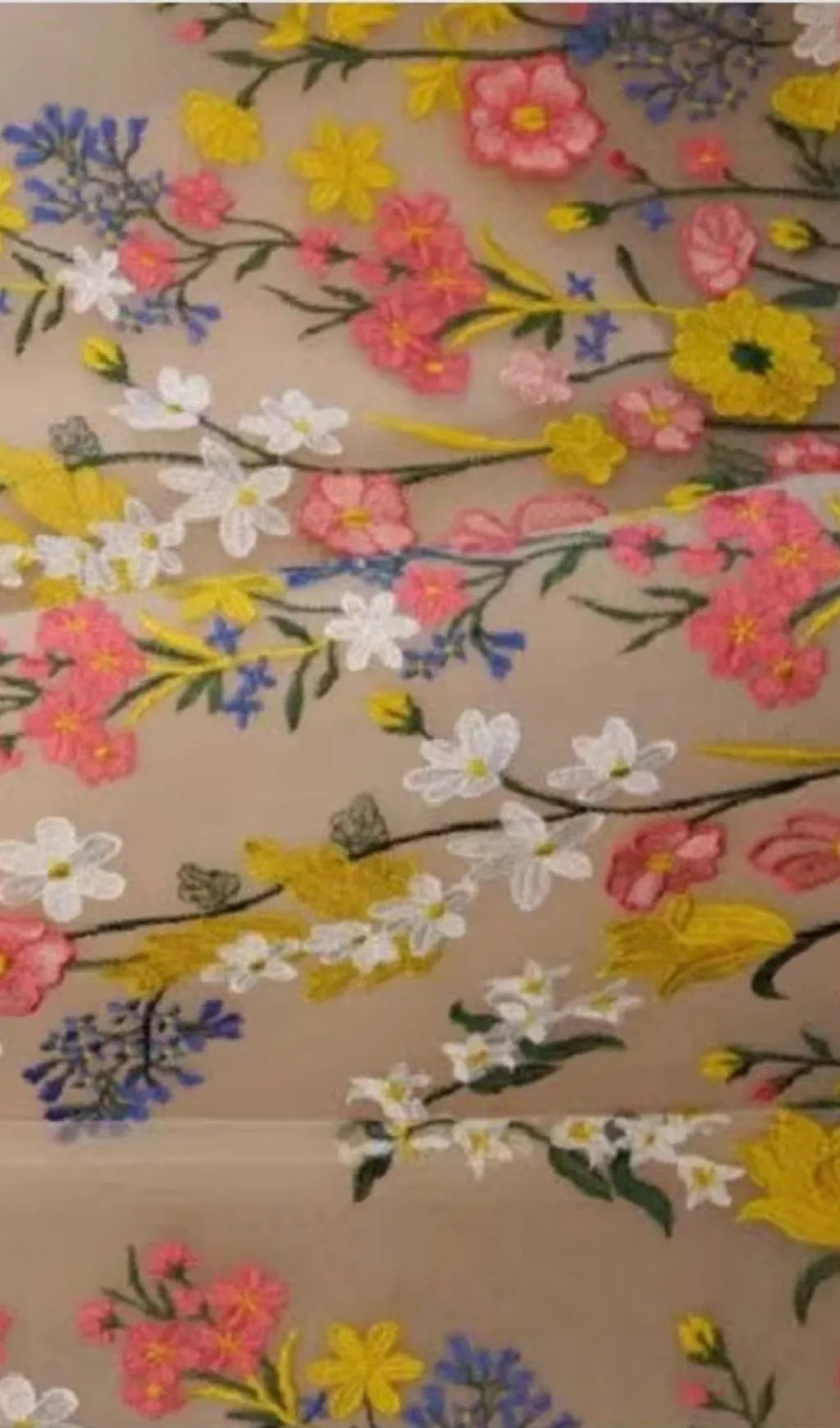 STRAPLESS TEA LENGTH FLORAL MIDI DRESS Gloria Lanvin