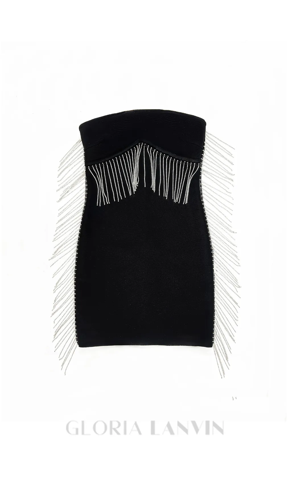 TASSEL BANDAGE MINI DRESS Gloria Lanvin