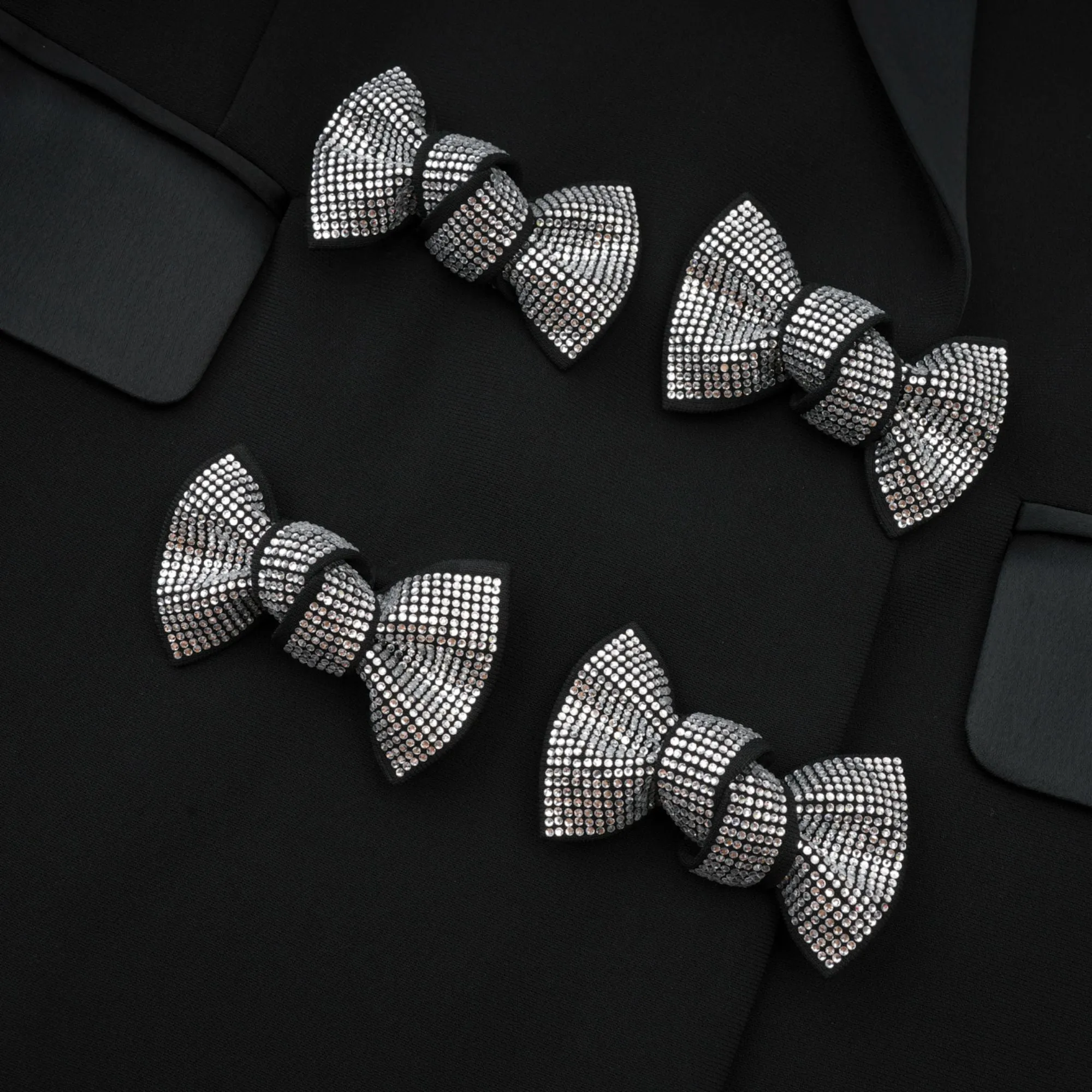 Thala crystal-embellished bow blazer Gloria Lanvin