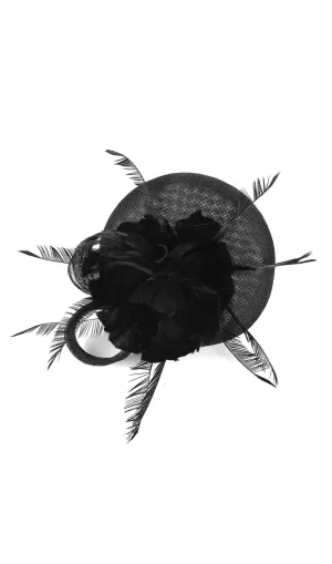 TOPPER FEATHER FLOWER FASCINATORS Gloria Lanvin