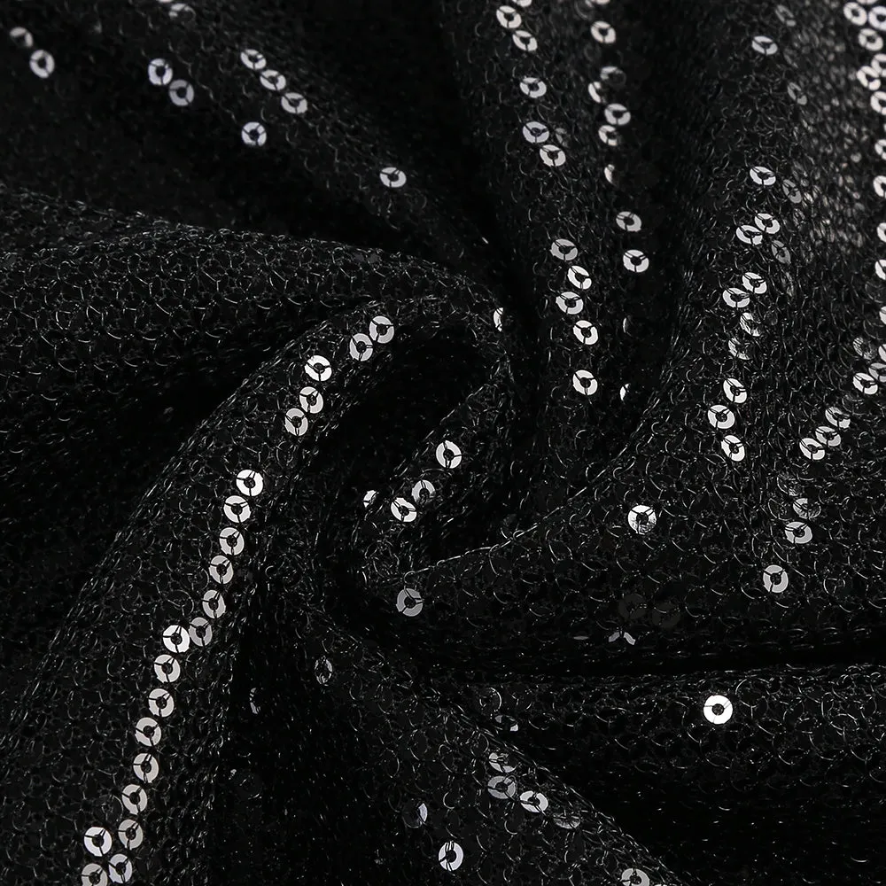 vivien off-shoulder sequin prom maxi dress in black Gloria Lanvin