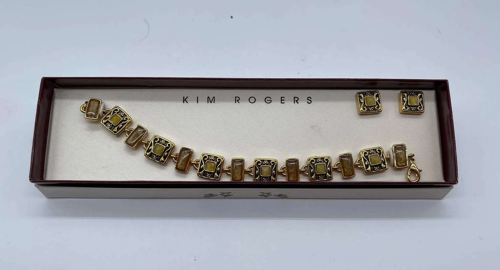 Women's Kim Rogers Bracelet & Earrings Set
